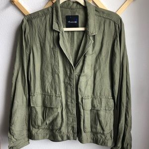 Madewell Linen Utility Jacket